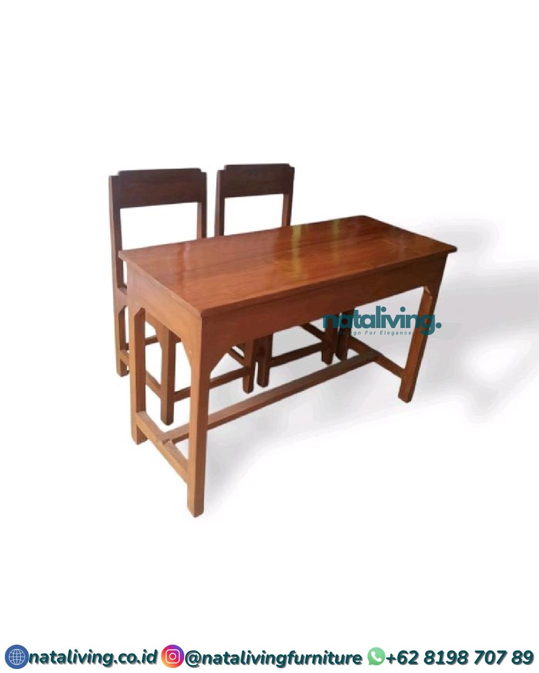 Kursi Sekolah Jati untuk SD – Nyaman dan Aman untuk Anak